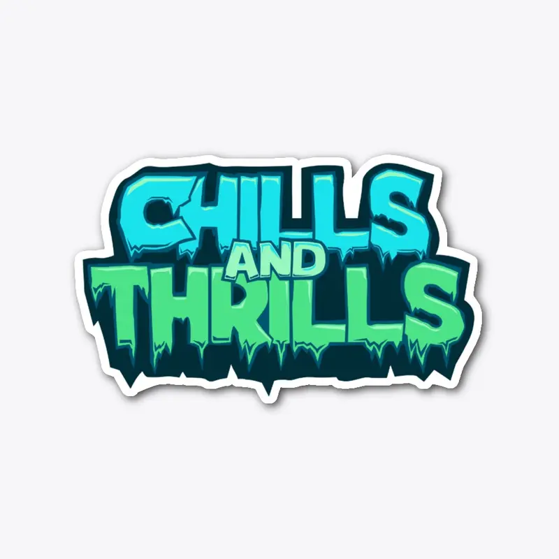 HorrorHut Chills Die Cut Sticker